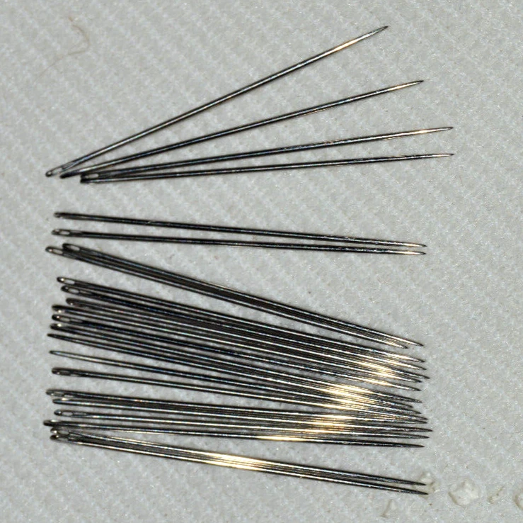 Nähnadeln - 23 Näh - Nadeln 32 mm Lang Größe 9 - ICH Nadeln - Ichtershausen - Bild 2 von 2