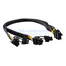 8pin to dual 8pin Video Card Power Supply Cable for DELL R7515 and GPU PCI-E
