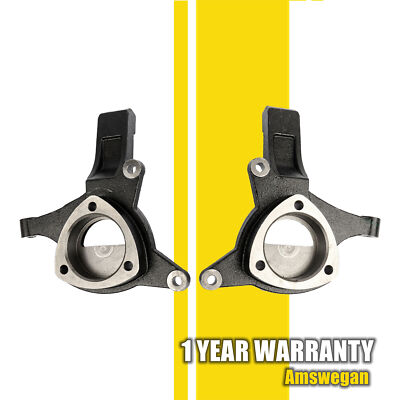 4.5'' Lift Spindles Knuckles For 07-17 Chevy Silverado GMC Sierra 1500 RWD ONLY