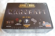 ThinkGeek WOW Warcraft Epic Box Loot with 5 Collectible Items- Factory Sealed