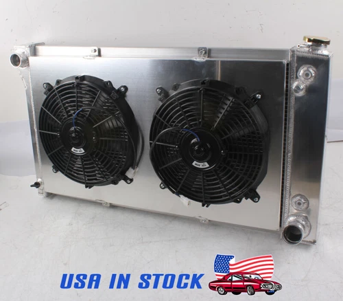 MC369 3Row Radiator Fans for LS Swap 1967-1972 Chevy C30 K20 Suburban Heavy Duty