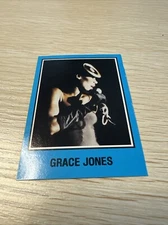 1979 Grace Jones #36 Warner Brothers Bros. Records Promo Card Rare