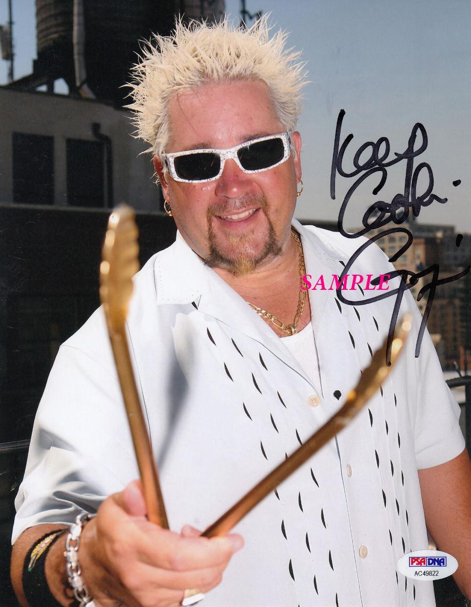 GUY FIERI #2 REPRINT AUTOGRAPHED 8X10 SIGNED PICTURE PHOTO MAN