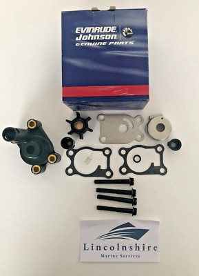Evinrude Johnson 4,5 PS 5 PS 6 PS 8 PS Wasserpumpenset Außenborder 2 Takt Marine