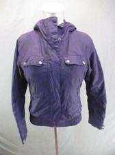 Columbia OMNI-SHIELD Size XS Womens Purple 100 Nylon Full Zip Windbreaker 145