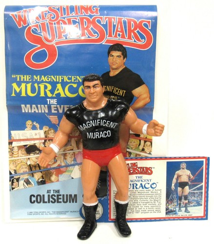 LJN Titan Sports WWF Wrestling Superstars Muraco W...