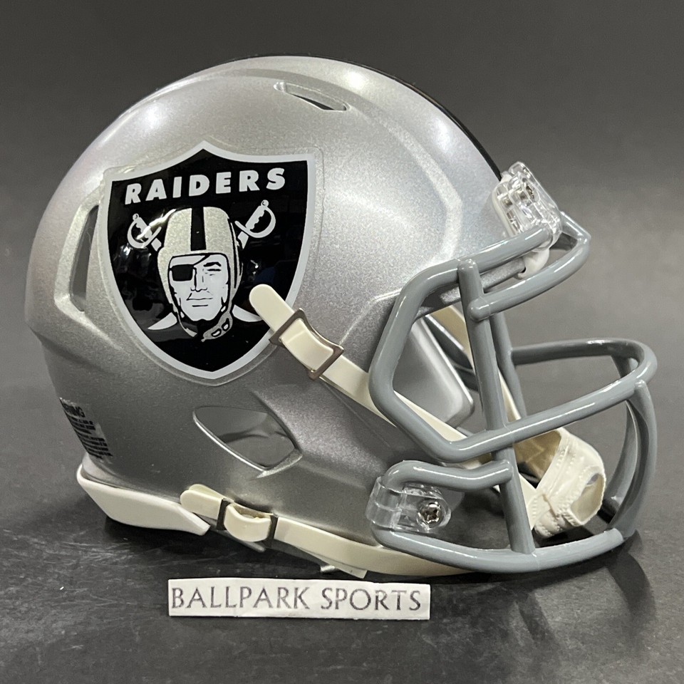Las Vegas Raiders Speed Mini Helmet Riddell NFL Licensed Brand New! | eBay