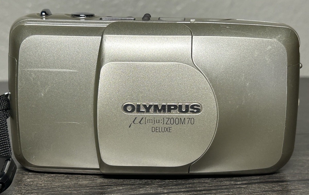 【完動品】OLYMPUS μ[mju:] ZOOM 70 DELUXE Opt MINT in Box] Olympus μ mju ZOOM 70 DELUXE Point & Shoot