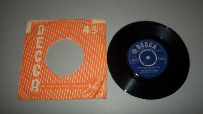 THE ROLLING STONES - GET OFF OF MY CLOUD / THE SINGER NOT - 45 GIRI - MADE IN UK