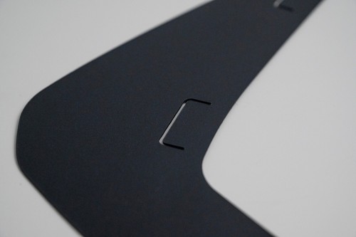 Front SLIM Mudflaps for Alfa Romeo 159 939 BRERA SPIDER - Picture 7 of 7