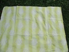 Petite housse d'édredon ancienne (1900) coton damassé de couleur1,15 m x 82 cm 