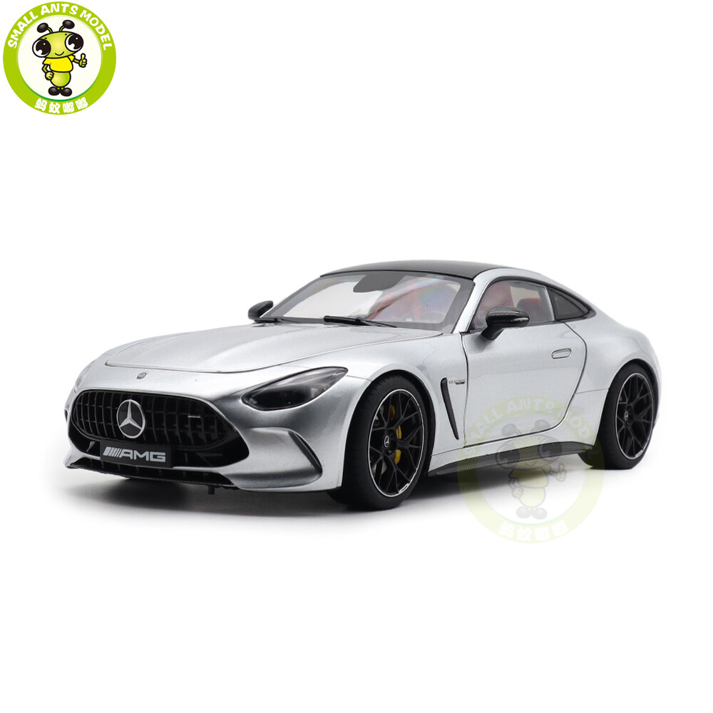 Mercedes-Benz AMG シルバー ミニカー 1/18 1/18 Mercedes-Benz AMG ONE Silver Diecast Model by NZG Dealer