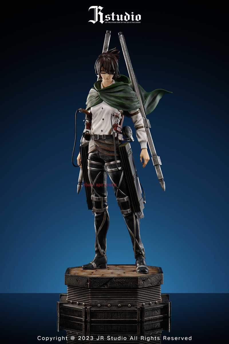 オブジェ JR Studio 1/4 Attack on Titan Hange Zoe Statue Figure Resin Model
