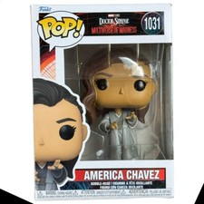 Funko Pop! Figura Vinilo: Marvel - América Chávez #1031 Multiverso de Locura