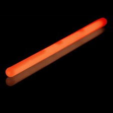 Gro&szlig;e Knicklichter ORANGE | 300 x15mm | 12 Stunden Leuchtdauer