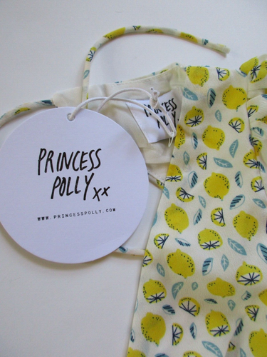 NWT Princess Polly KASEY MINI DRESS YELLOW MULTICOLOR size 0 US - Picture 4 of 6