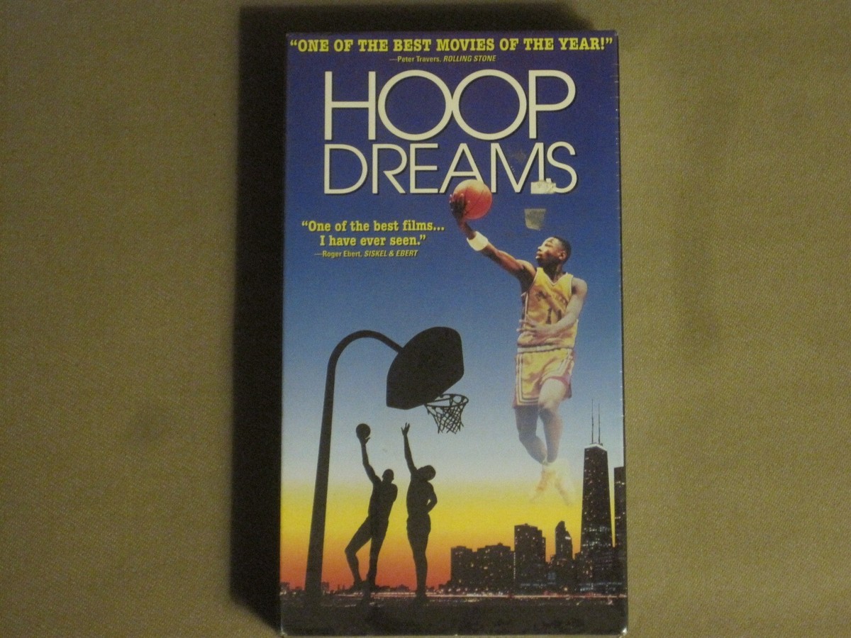 HOOP DREAMS (1994) VHS STEVE JAMES CHICAGO HIGH SCHOOL BASKETBALL