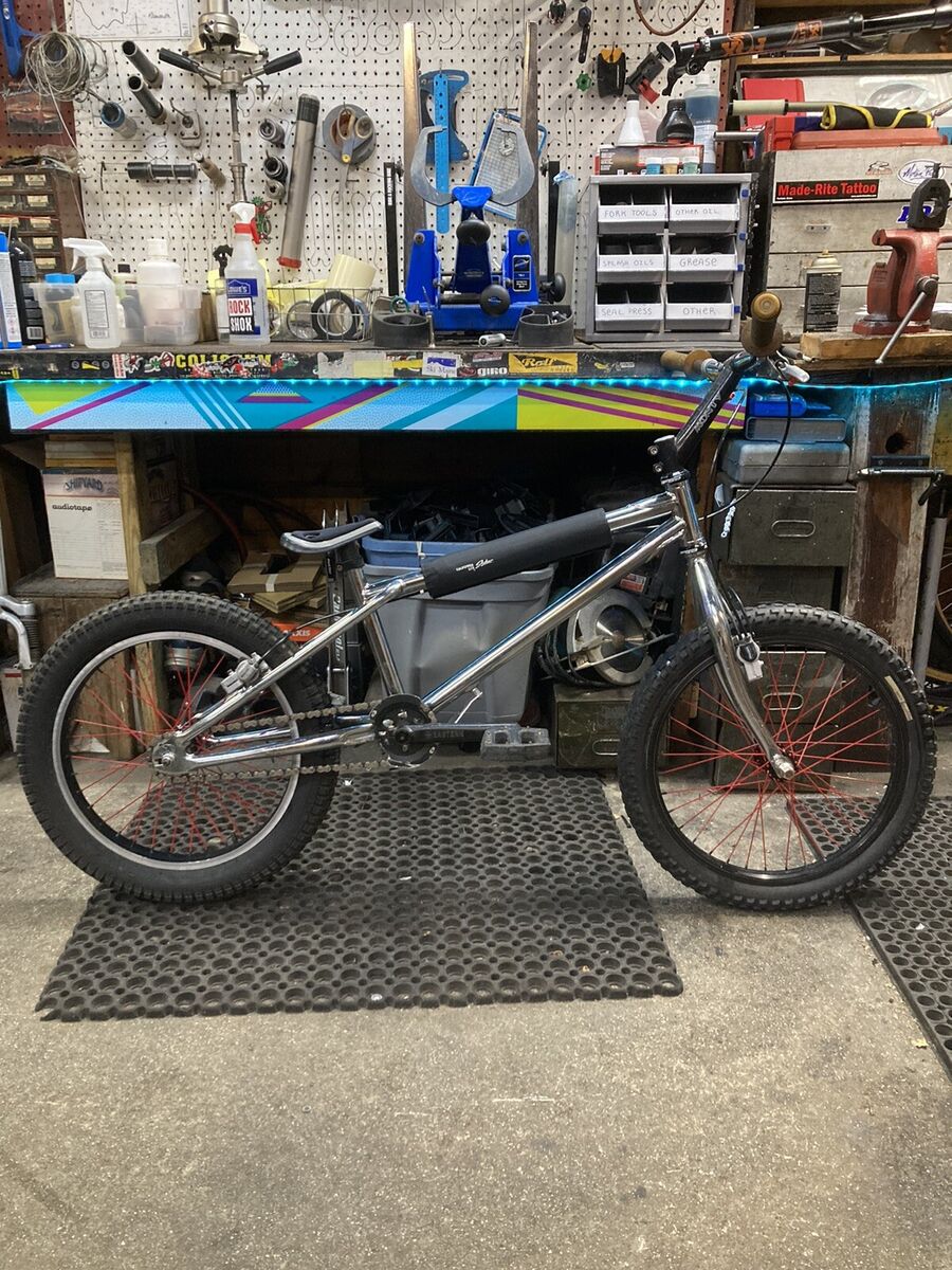 1990s Monty 219? Trials Mod Chrome 20” Vintage HS33 Magura 1990s Monty 219? Trials Mod Chrome 20” Vintage HS33 Magura