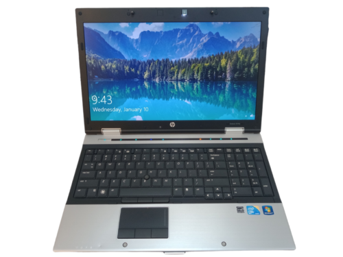 HP Elitebook 8540p i5-540m 2,53GHz 128GB SSD 8GB RAM NVS 5100m Win 10 Laptop - Bild 1 von 6