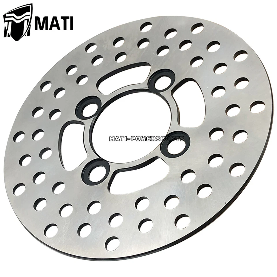 Rotor de disco de freno delantero izquierdo/derecho para Yamaha YFZ450 YFZ450R YFZ450X 2004-2013 Foto 2 de 2