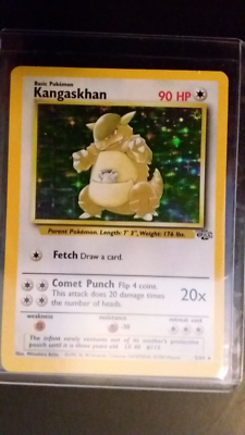 Pokmon TCG Kangaskhan Jungle 5/64 Holo Unlimited Holo Rare NM | eBay