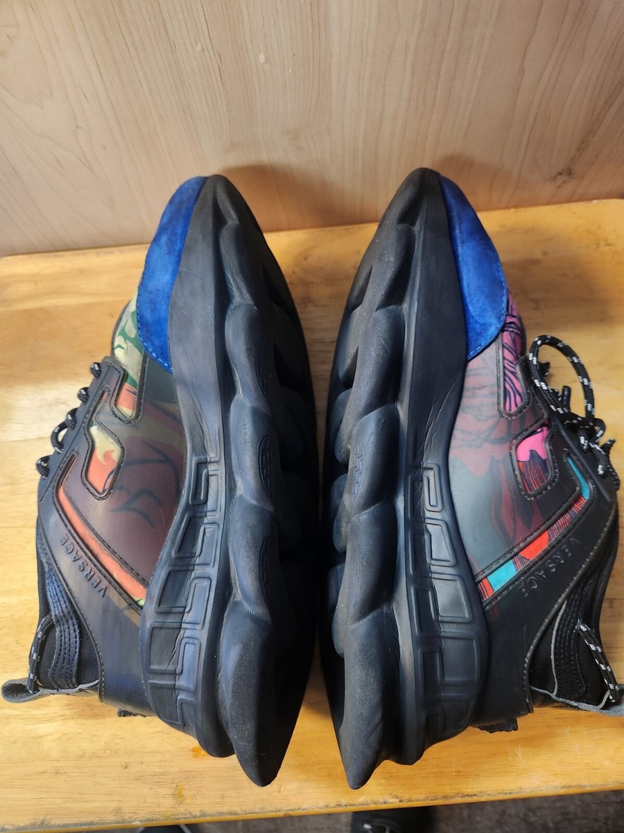 Versace Chain Reaction Mens Sneakers Size 44 US 11 | eBay