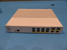 CISCO WS-C2960C-8PC-L 8 PORT POE ETHERNET SWITCH SMARTNET ELIGIBLE