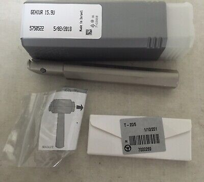 ISCAR Indexable Boring Bar 0.630 Bore x 5/8 Shank GEHIUR 15.9U ISCAR Indexable Boring Bar 0.630 Bore x 5/8 Shank GEHIUR 15.9U