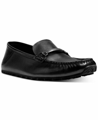 Coach Men's Collapsible Heel Driver Size 9 D Loafers - Black
