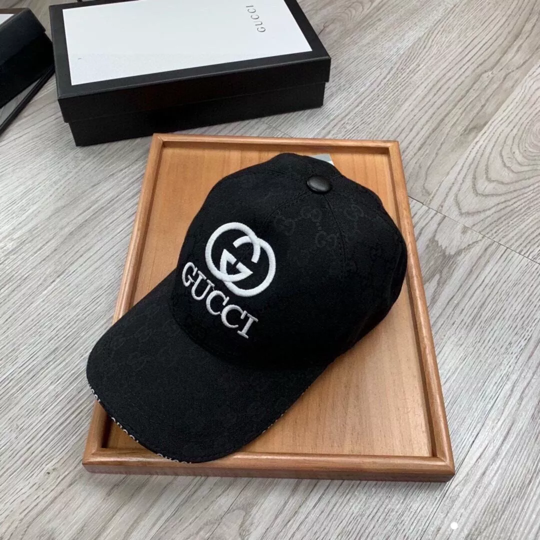 Casquette de baseball Gucci unisexe imprimée lettre réglable mode décontractée camionneur