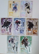 NARUTO Acrylic Stand Fujikyu Limited Edition 7 pieces Kakashi, Sasuke