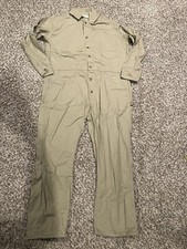 Key Imperial Deluxe Unlined Long Sleeve Mens Coveralls Mechanic Work Wear 46Reg