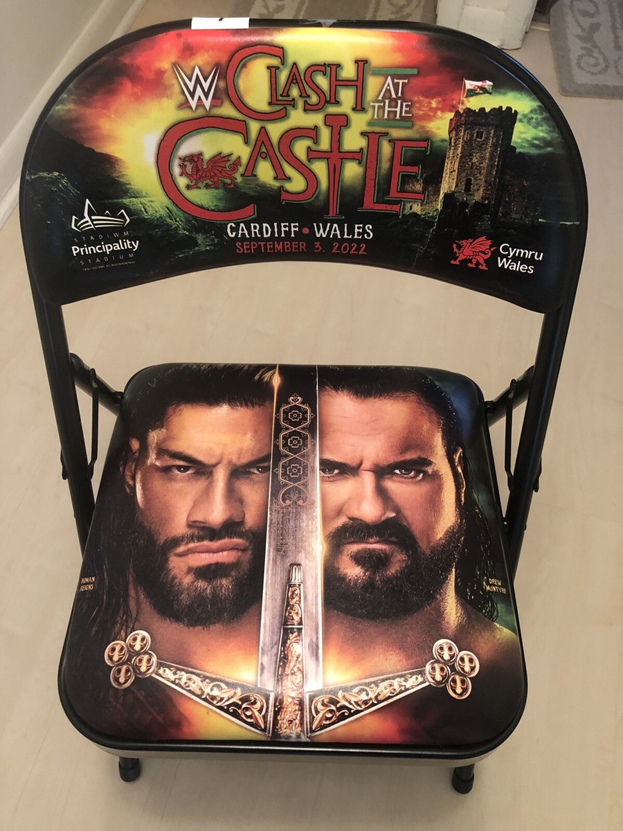 WWE Clash at the Castle Event Chair | eBay