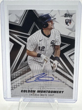Topps 2026 Series 1 Colson Montgomery RC Auto Baseball Stars Autographs BSA-CM