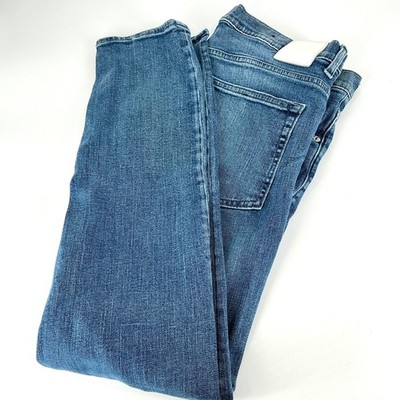 MTWTFSS Weekday Friday Drifter Slim Jeans Mens Size 34 32 Medium Wash Blue Denim