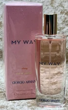 My Way Ylang Giorgio Armani Eau De Parfum 0.5 Fl. Oz./15 Ml. Travel Size Sealed 