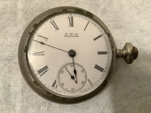 Waltham  Antique Pocket Watch – c.1900’s – Not Running – Parts / Repair