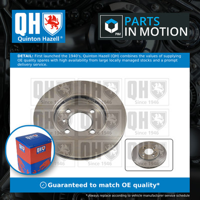 2x Brake Discs Pair Vented fits BMW 316 E30 1.6 Front 87 to 94 260mm Set QH New