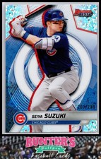 2025 Bowman's Best #43 Seiya Suzuki Cubs Mini Diamond Refractor /299