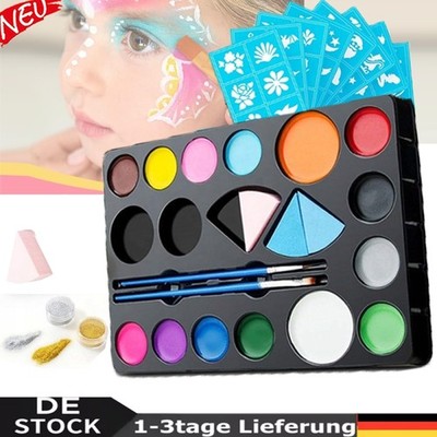 Kinderschminke Set Schminkset Bühnen-Make-Up Kinder Schminke Theaterschminke