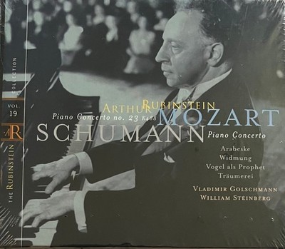 Rubinstein Collection Vol 19 Mozart Schumann Concertos CD