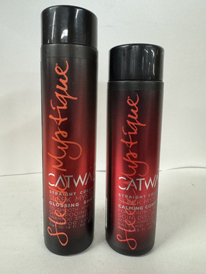 Tigi Catwalk Straight Mystique Glossing Shampoo and Calming Conditioner Duo