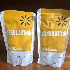 asun+ Tanning Gummies Vegan Friendly Enhanced Formula Sweet Taste 60 180g