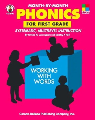Month-By-Month Phonics for First Gra (Month-By-Month (Scholastic)) - Cunningham,