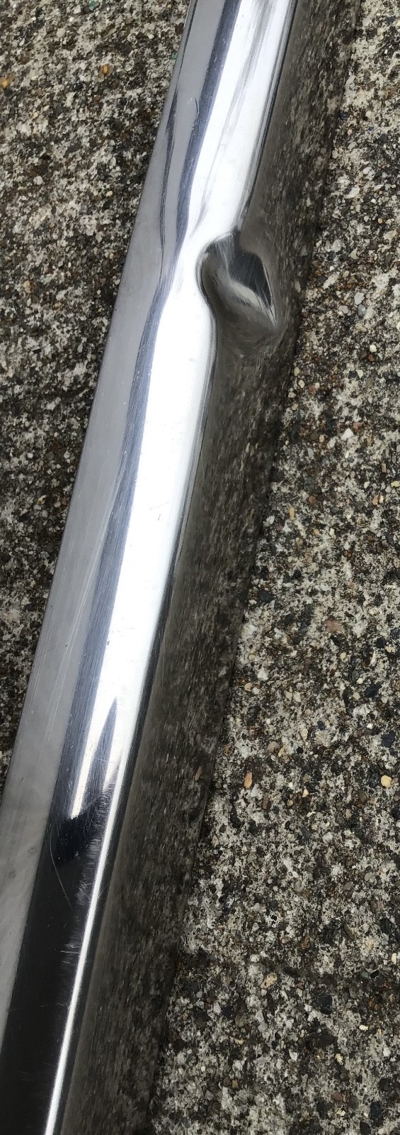 1965-1980 Rolls Royce Silver Wraith / Shadow Right Lower Rocker Molding Trim