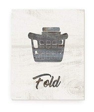 Fold Laundry Sign Wood Farmhouse Wall Sign