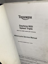 Triumph Motorcycle Service & Repair Manuals for sale | eBay