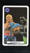 1992-93 Titan Sports WWF Quartetts Game Cards (Amigo Spiele) High Energy #H1