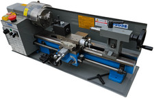 Tornio parallelo da banco ferro metallo digitale precisione velocita variabile