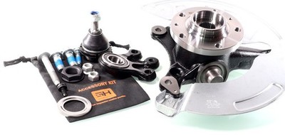 1x Achsschenkel Komplett Vorne Links für Citroen C5 III RD 2008-, C6 TD